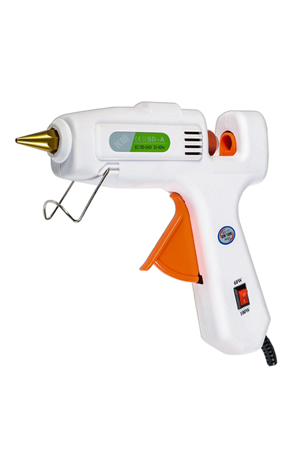 GÜMRÜK BEY SN-807 Elektrikli Silikon Tabancası Ayarlanabilir Anahtarlı 60W/100W Çift Güç Ayarı – Hızlı Isınma