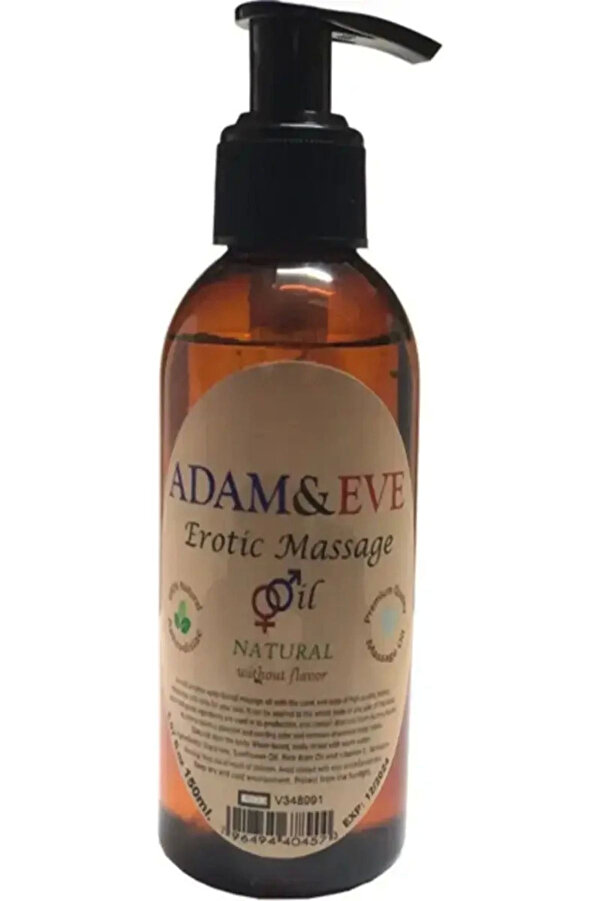 Strawberry Adam&Eve 150 Ml Massage Oi̇l / Boy Aromati̇k Çi̇lekli̇ Adam Eve Masaj Yağı