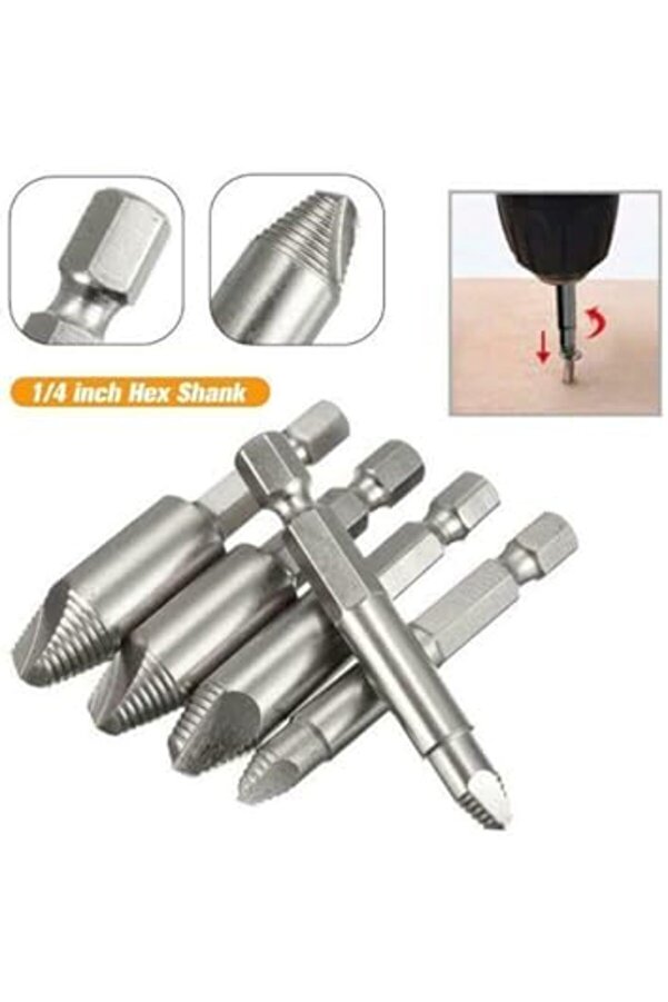 Brfshop Bozuk Vi̇da Çıkarıcı, Kırık Vi̇da Çıkarıcı, Hasar Görmüş Vi̇da Sökme 1165984