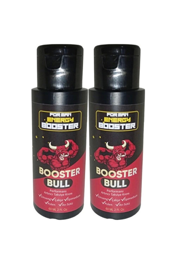 Booster Bull 2 Tane Erkeklere Özel Krem 60 Ml - 2 Adet 60 Ml Snmyn120