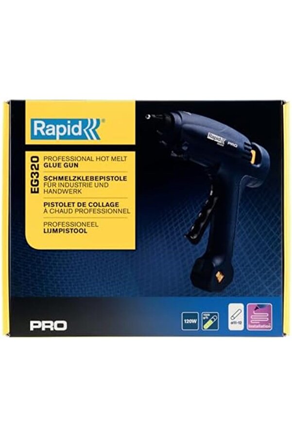Snshop 5000326 Eg320 Profesyonel Sıcak Tutkal Tabancası, Çap 12 Mm, 120 W, Kutu 467437