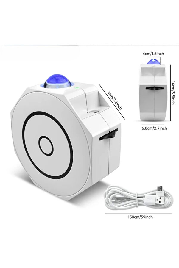 Bluetooth Özelli̇kli̇ Anason Projektör Gece Lambası