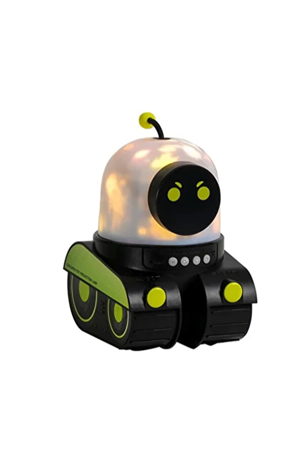Robot Tasarımlı Projektör Gece Lambası