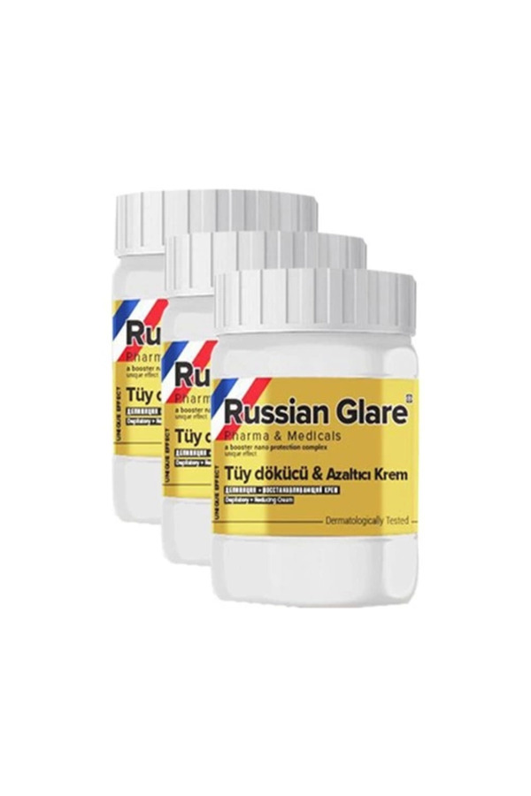 Russıan Glare Tüy Dökücü Azaltıcı Merhem 3 Adet - 000031Ki̇