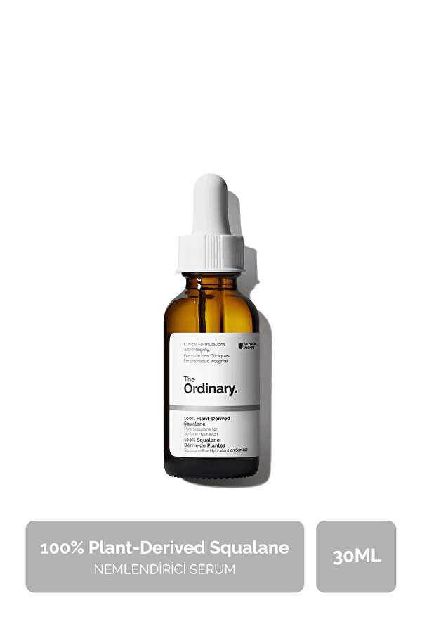 The Ordinary 100% Plant-Derived Squalane 30ml. - Hafif Yapılı Nemlendirici Serum