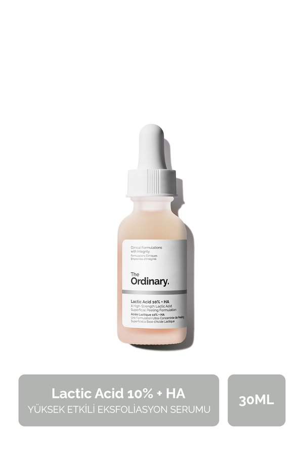 The Ordinary Lactic Acid 10% + HA - Yüksek Etkili Laktik Asit Eksfoliasyon Serumu