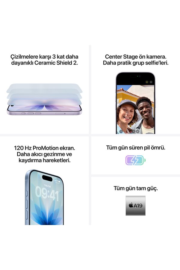 Apple iPhone 17 256 GB Siyah
