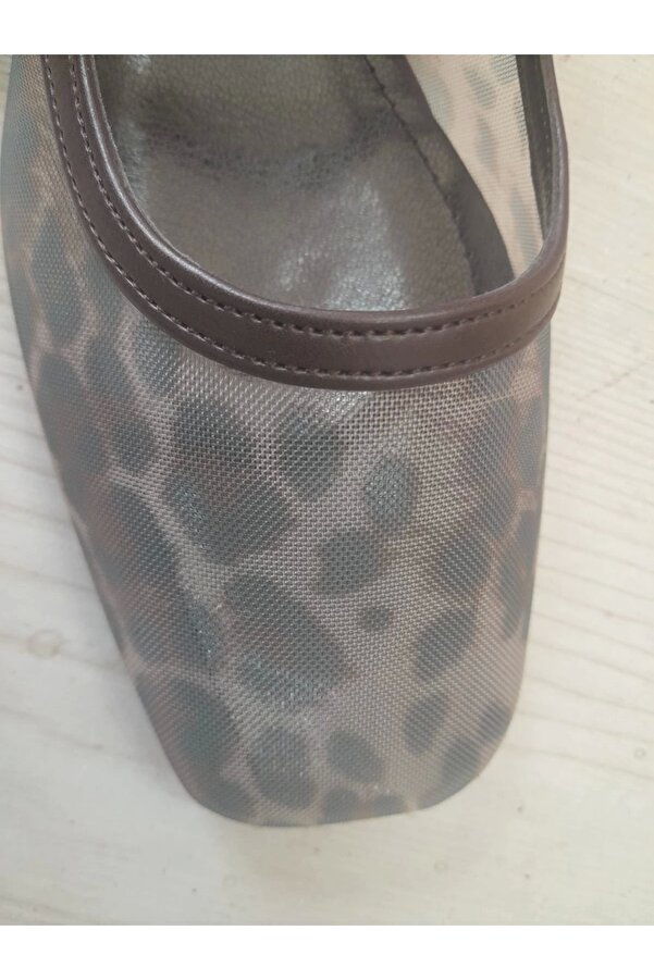 Gult İthal Babet Leopar
