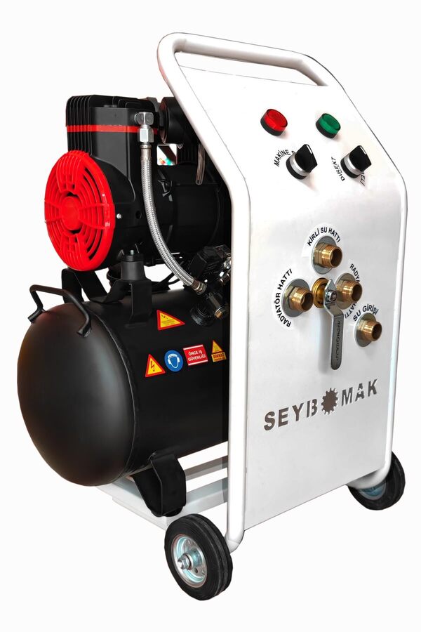 Seybomak Havalı Petek Temi̇zleme Ve Kanal Açma Maki̇nesi̇ 24 Li̇tre Çi̇ft Yönlü 2 Hp