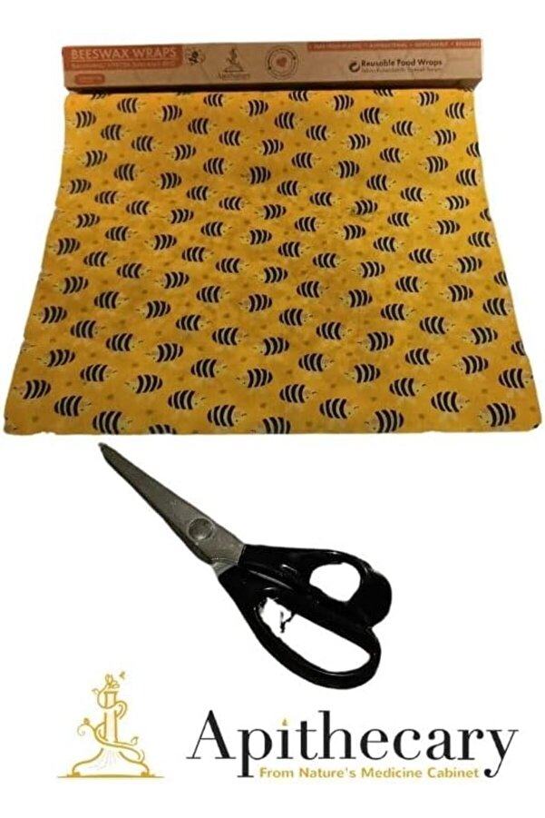 Lvnshop Bezleri̇, Bal Mumu Sarma, Tekrar Kullanılabi̇li̇r Bal Mumu Sargı Bezi̇, 100 X 33Cm Kağıdı, Sürdü