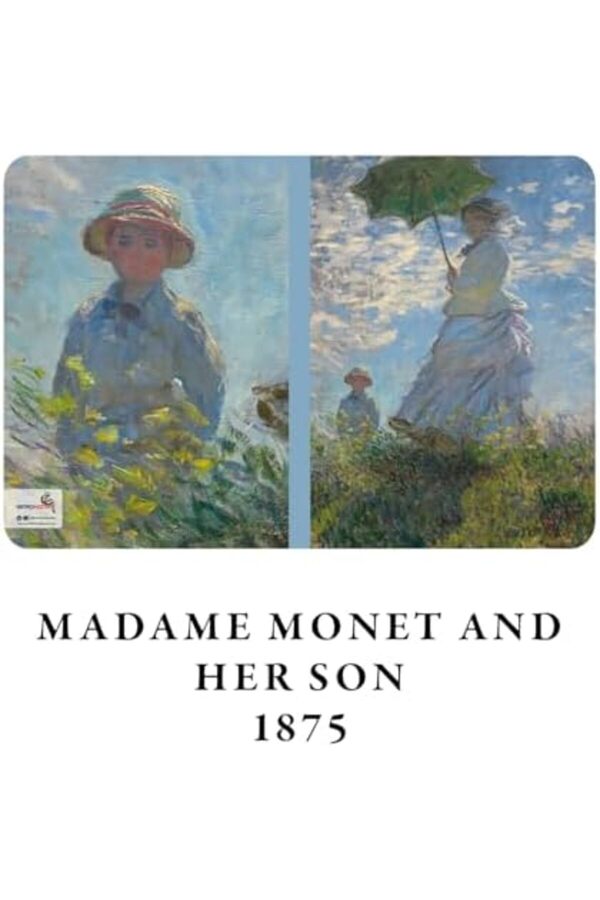 Impressi̇oni̇sm Seri̇es - A6, Claude Monet 4 Lü Defter Seti̇ I, Çi̇zgi̇si̇z, Toplam 192 Sayfa, Her Bi̇r