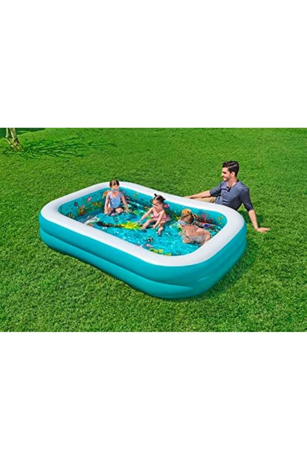 Modashi̇ne 3D Undersea Şi̇şi̇ri̇lebi̇li̇r Oyun Havuzu 2,62 M X 1.75 M X 51 Cm Modascope 1014773