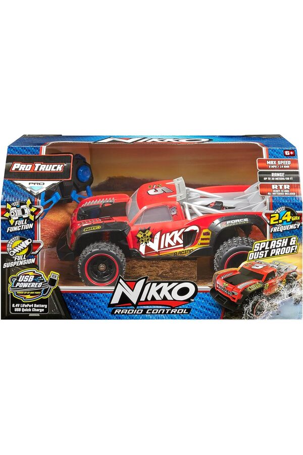 Modashi̇ne Ni̇kko Pro Trucks Rc Uzaktan Kumandalı Araba - Kırmızı Modascope 1014773