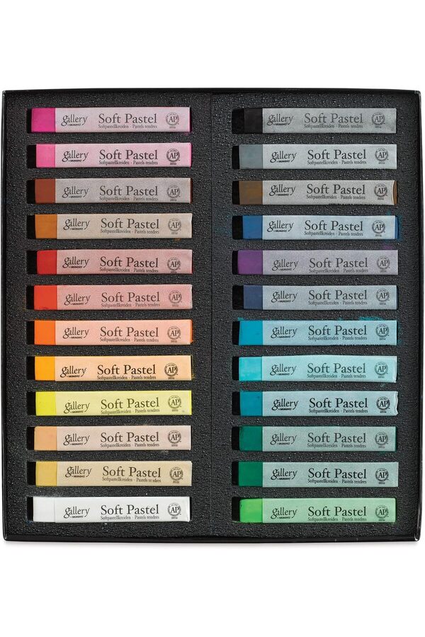 Modashi̇ne Mpv-24 Pastel Yumuşak Toz Pastel, 24 Renk Modascope 1014773