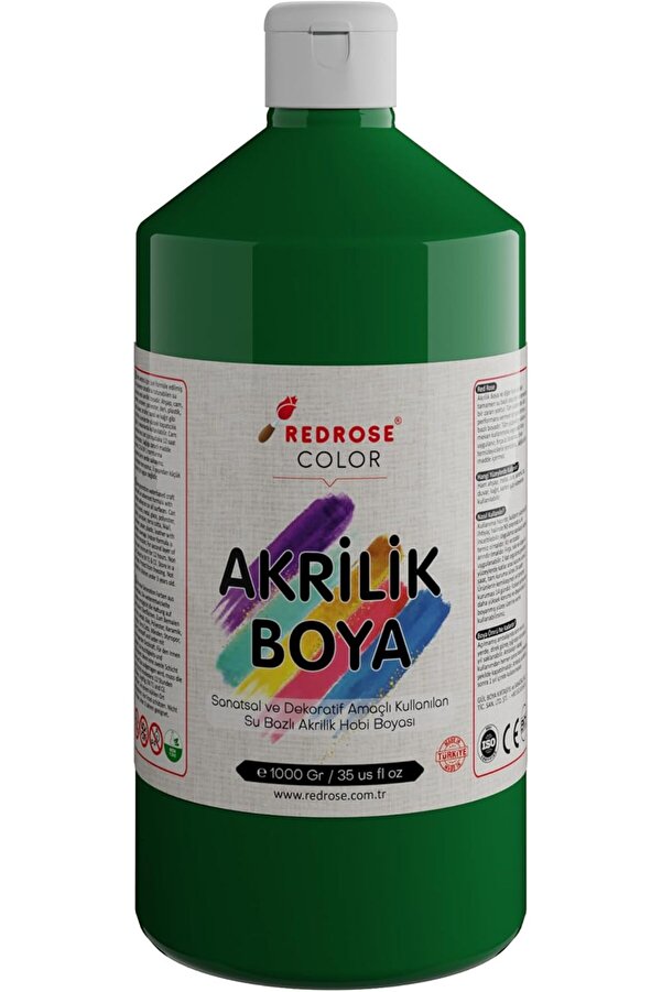 Modashi̇ne Rose Yeşi̇l Akri̇li̇k 1000 Gr Modascope 1014773