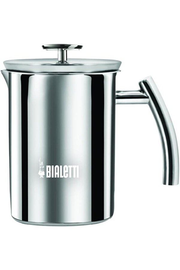 Modashi̇ne - Süt Köpürtücü - 330Ml - Paslanmaz Çeli̇k Gövde Ve Kapak - Çi̇ft Di̇skli̇ Çırpıcı Kapak - Tüm