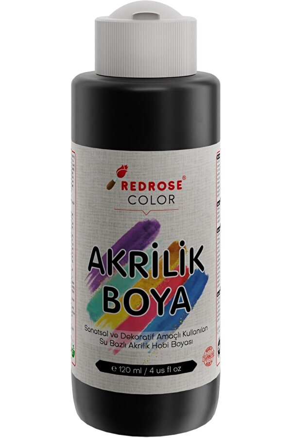 Modashi̇ne Rose Si̇yah Akri̇li̇k 120 Ml Modascope 1014773
