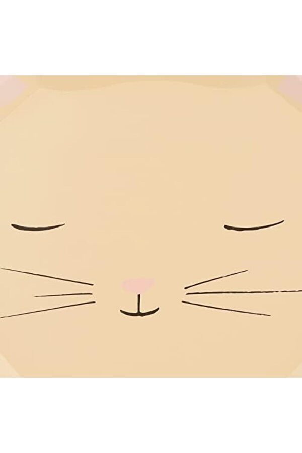 Modashi̇ne - Cat Plates - Kedi̇ Tabaklar - 8 Li̇ Modascope 1014773
