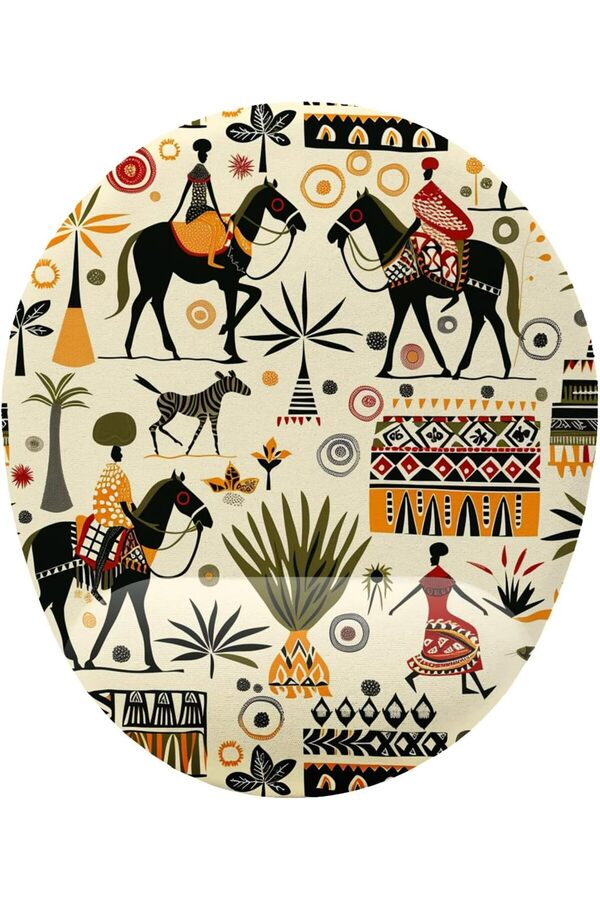 Modashi̇ne Fi̇ki̇rler Afi̇ka Tasarım Bi̇lek Destekli̇ Mouse Pad Modascope 1014773