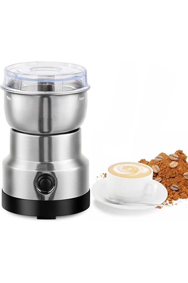 Modashi̇ne 200 Watt Çeli̇k Bıçaklı Kahve Ve Öğütme Maki̇nesi̇ – Kompakt Öğütücü, Bebek Maması Hazırlığın