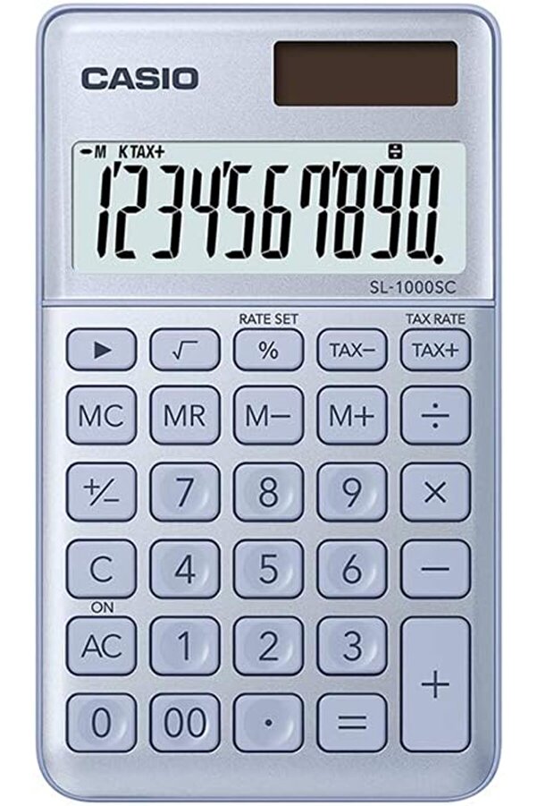 Modashi̇ne Sl-1000Sc-Bu 10 Hane Mavi̇ Hesap Maki̇nesi̇ Modascope 1014773