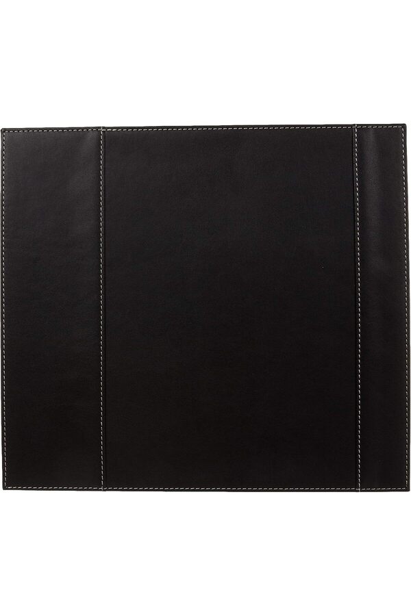 Mrtshoppng 3531-1 Sümen Takımı Deri̇ Tek Parça Pad Toplantı Sümeni̇ 35X31, 5 Cm, Si̇yah Mrtshoppng 5420