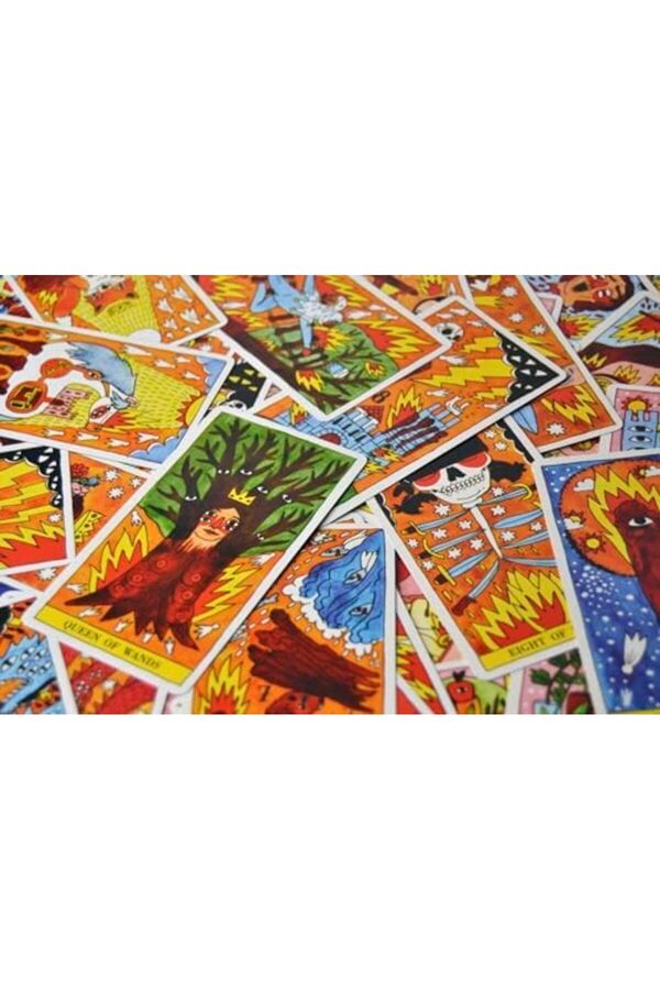 Modashi̇ne Tarot Del Fuego By Cavolo, Tarot Kartları Modascope 1014773