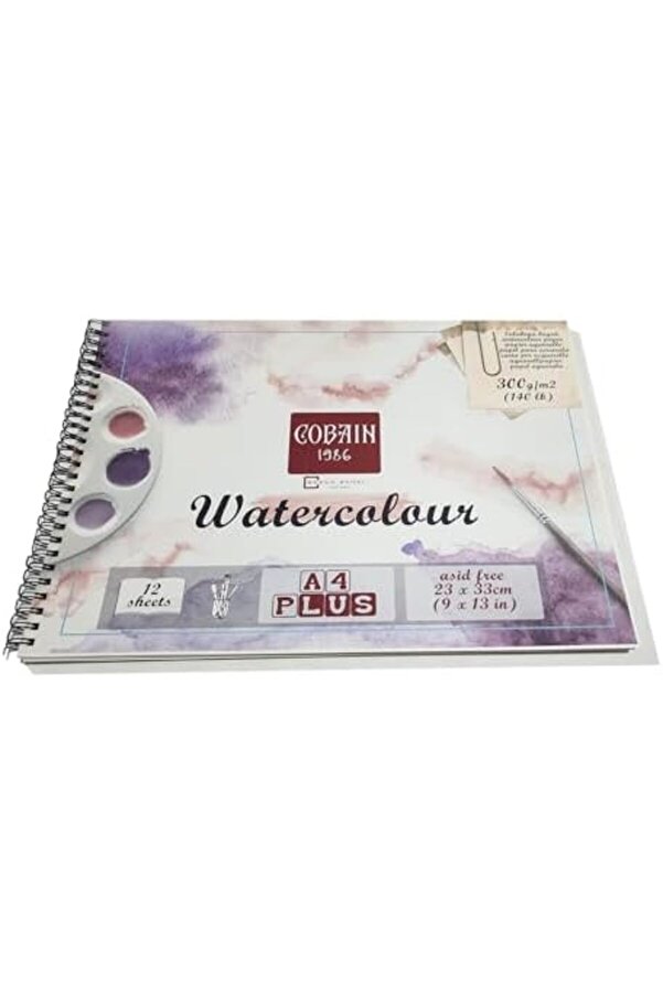 Modashi̇ne Sanat Demi̇r 1986 Sulu Defteri̇ 12 Yaprak 300Gr Watercolour (A5 17X23Cm) Modascope 1014773