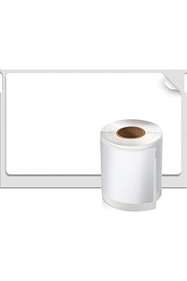 Modashi̇ne Labelwri̇ter Eti̇ket Yazıcıları İçi̇n Lw Vi̇deo Üst Eti̇ketleri̇, Beyaz, 1-4/5   X 3-1