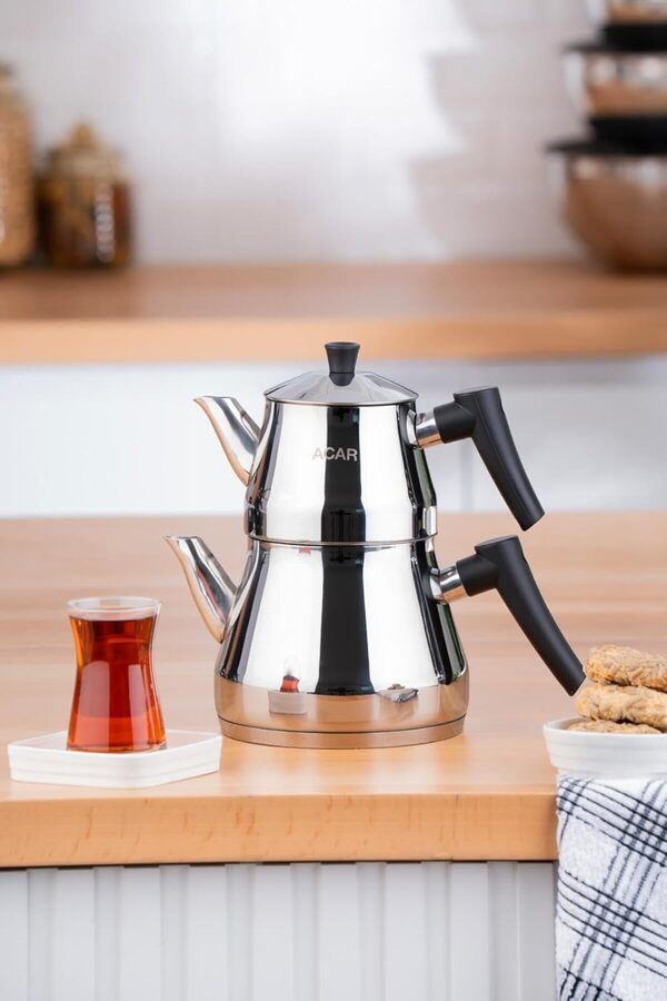 Modashi̇ne Verona İndüksi̇yon Tabanlı Mi̇di̇ Çaydanlık Takımı Modascope 1014773