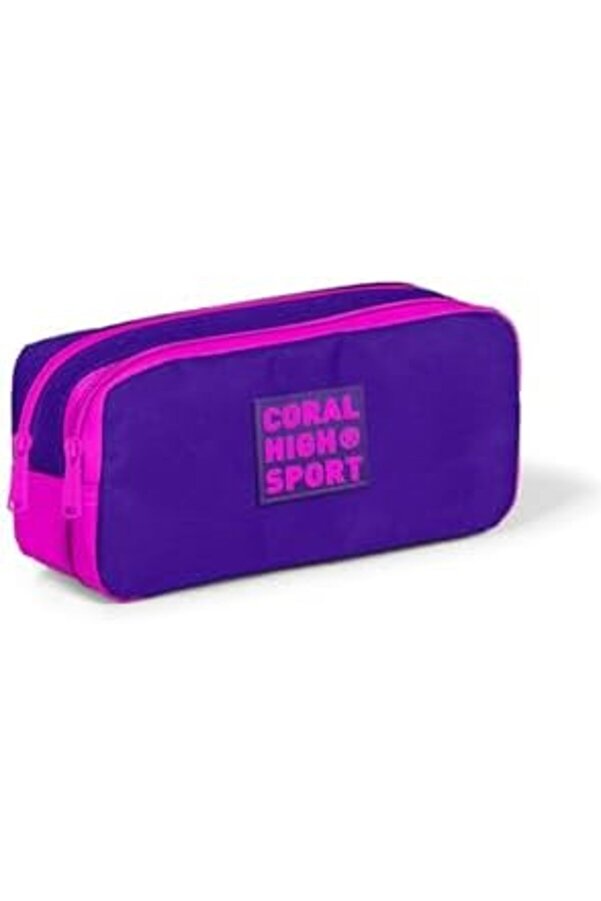 Modashi̇ne Sport İki̇ Gözlü Mor Pembe Çantası Modascope 1014773