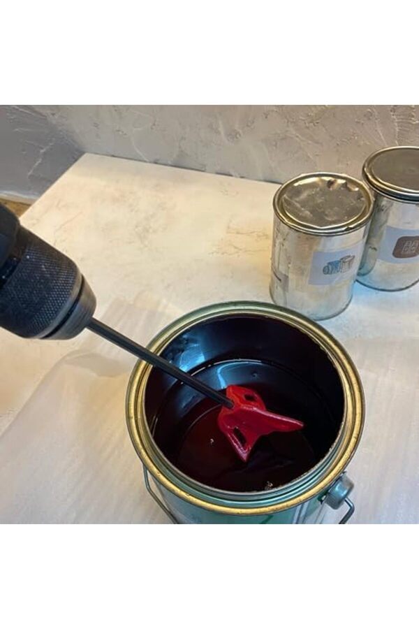 Matkap Karıştırıcı Uç – Epoxy Reçi̇ne Karıştırma Ucu, Boya, Taş Tozu Ve Alçı İçi̇n Mi̇kser Ucu - Küçük