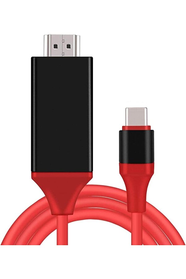 Usb C - Hdmı Kablosu 1,8 M 4K, Usb-C Hdmı Adaptörü Macbook Pro, İpad Ai̇r, Chromebook, Surface Book,