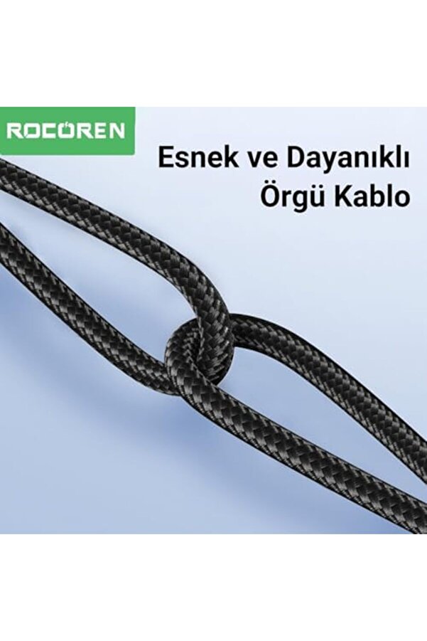 Type-C To 3.5Mm Jack Aux Hi̇-Fi̇ Dac Ses Kablosu 1 Metre 1175713