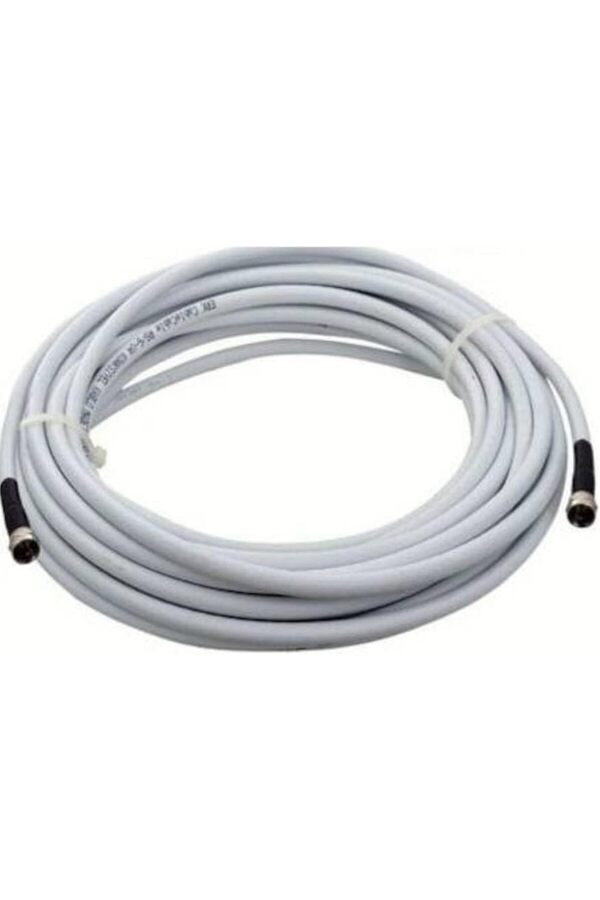 20 Metre Rg6/U4 Full Hd 3D 4K Anten Tv Çanak Uydu Lnb Kablosu (F Konnektör Takılı Hazır) (20) 11757
