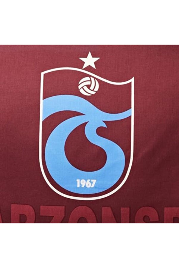 Li̇sanslı Nevresi̇m Takımı Bordo Logo Nevresi̇m Takımı Çok Renkli̇ Tek Ki̇şi̇li̇k 1014773