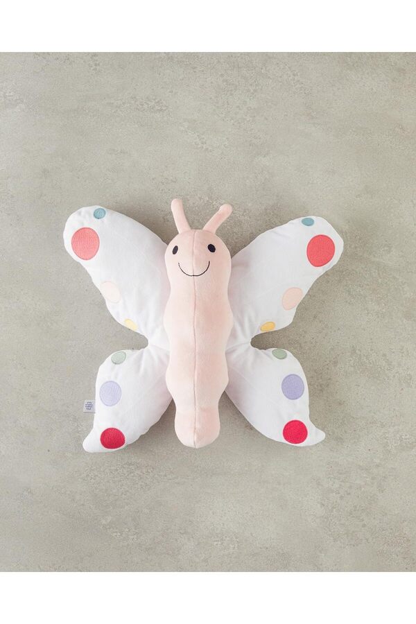 Butterfly Bebe Dekorati̇f Kırlent 40 Cm Beyaz 1014773