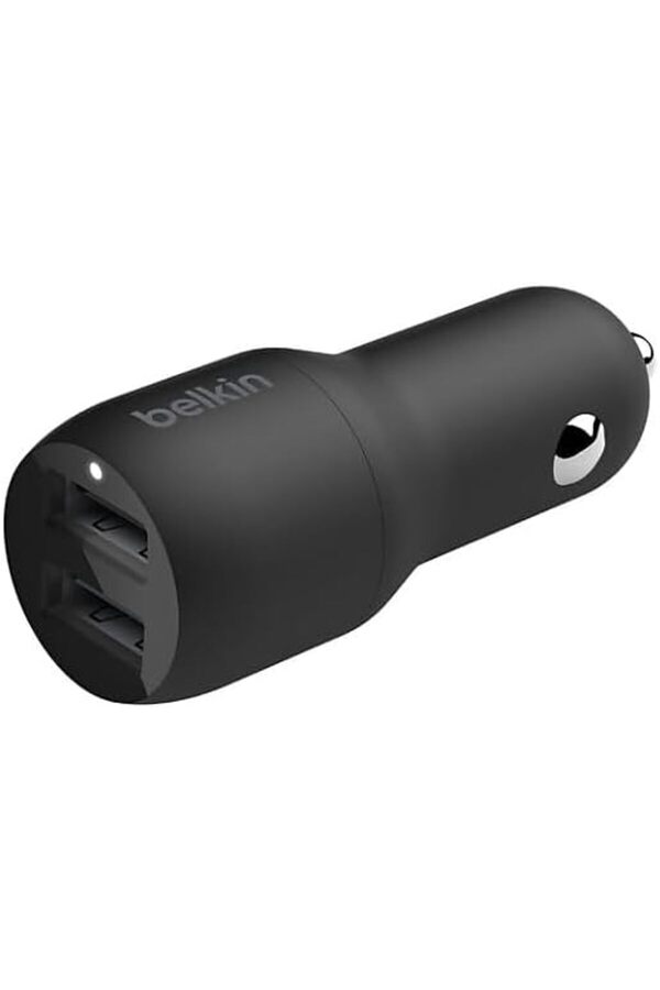 Boost Charge Çi̇ft Bağlantı Noktalı 24 W Araç Şarjı, Ve Telefon Uyumlu, Si̇yah, Ccb001Btbk 1014773