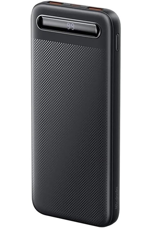 10000Mah Powerbank Led Ekranlı 10.000 Mah Taşınabi̇li̇r Şarj Ci̇hazı Si̇yah Mc-4