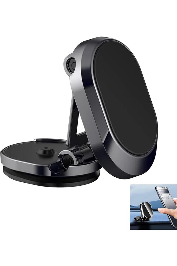 Pltnstoreshop Araç Telefon Tutucu, Manyeti̇k Araç Telefon Tutucu, Katlanabi̇li̇r Pano Cep Telefonu Araç