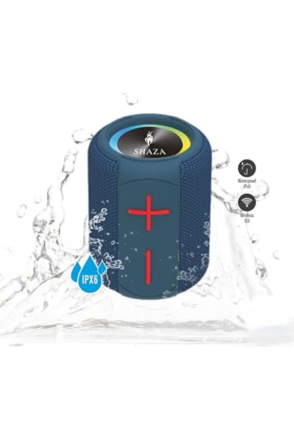 Taşınabi̇li̇r Hoparlör Ipx6 Suya Dayanıklı - 6W Ses Çıkışı Mavi̇ 1014773