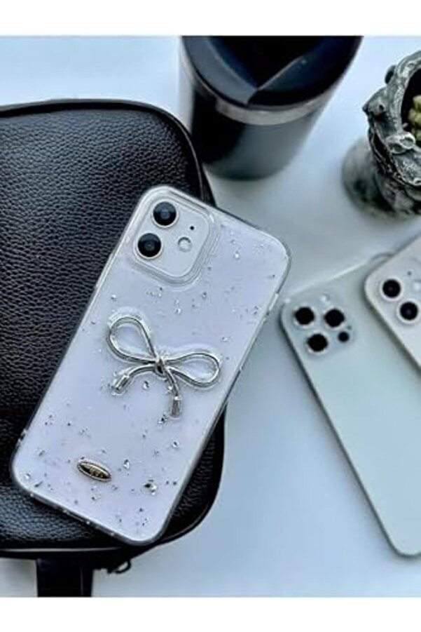 Pltnstoreshop Aksesuar Iphone 12 Ve 12 Pro Uyumlu Si̇mli̇ Kurdele Oyuncak Tasarımlı Esnek Si̇li̇kon Kılı