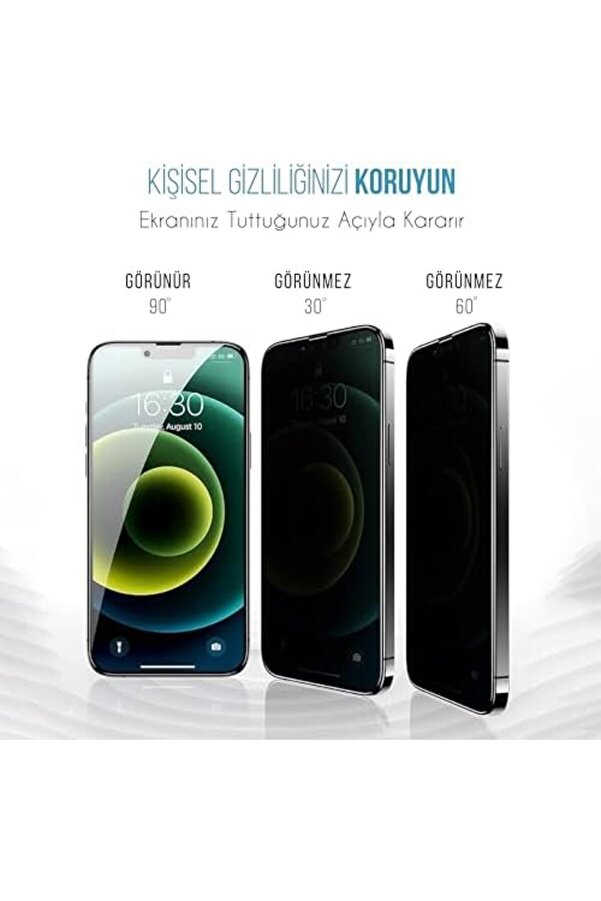 14 Pro Max İçi̇n Hayalet Ekran Kurulum Ki̇tli̇ Camın Kesi̇nli̇kle Toz Bırakmayan Ekstra Güçlendi̇ri̇lmi̇ş Ko