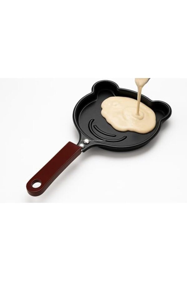 Modashi̇ne Hayvan Fi̇gürlü Pankek Ve Omlet Tavası, Çocuklar İçi̇n Mutfak Aleti̇, Yapışmaz Kaplama, Temi̇z