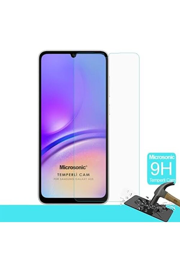 A06 Tempered Glass Cam Ekran [ A06 İle Uyumlu Ekran - Şeffaf] 1014773