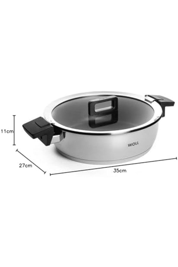 Mrtshoppng 824Nc Concept Kapaklı Kızartma Tenceresi̇, 24 Cm Çap, 7 Cm Yüksekli̇ği̇nde, 3,6 L, Tüm Ocak
