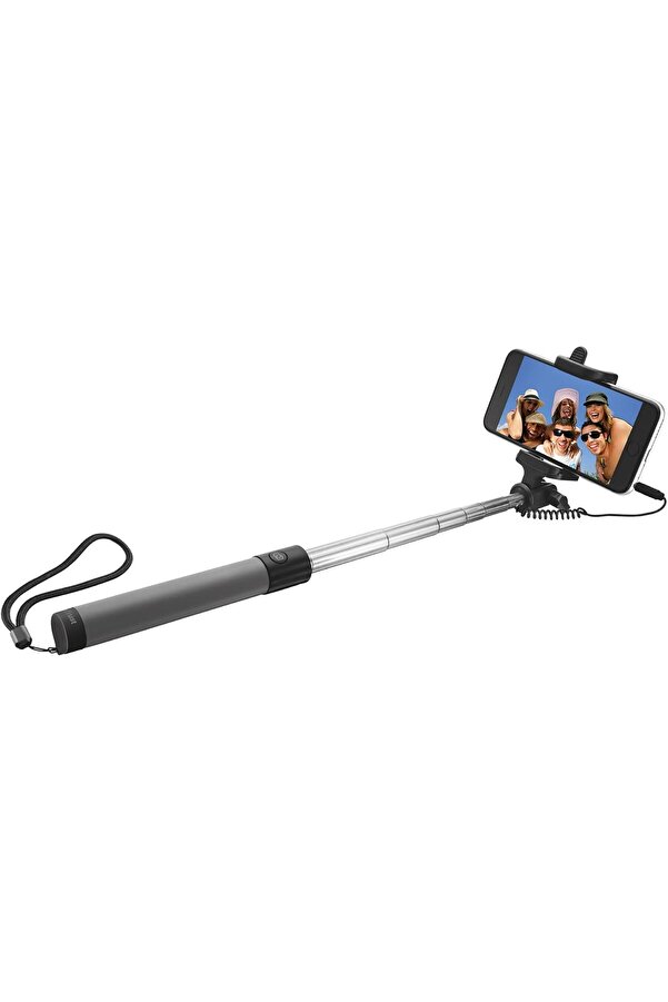 21194 Portati̇f Taşınabi̇li̇r Selfi̇e Çubuğu, Si̇yah 1014773