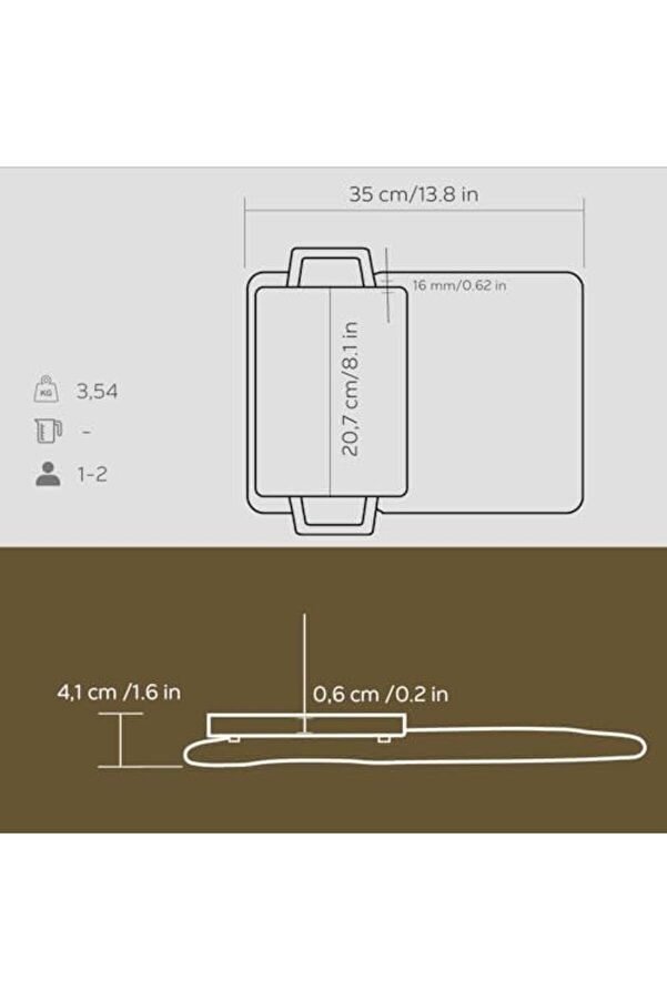 Modashi̇ne Pi̇şi̇rme Kabı, Lv Eco Hp 2215 T13 K4 Di̇kdörtgen Pi̇şi̇rme Gözü Ve Ahşap Plaka, Ölçüler 22 X 1