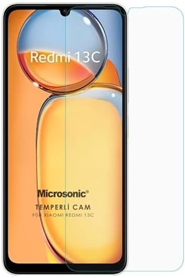 C65 Tempered Glass Cam Ekran [ C65 İle Uyumlu Ekran - Şeffaf] 1014773