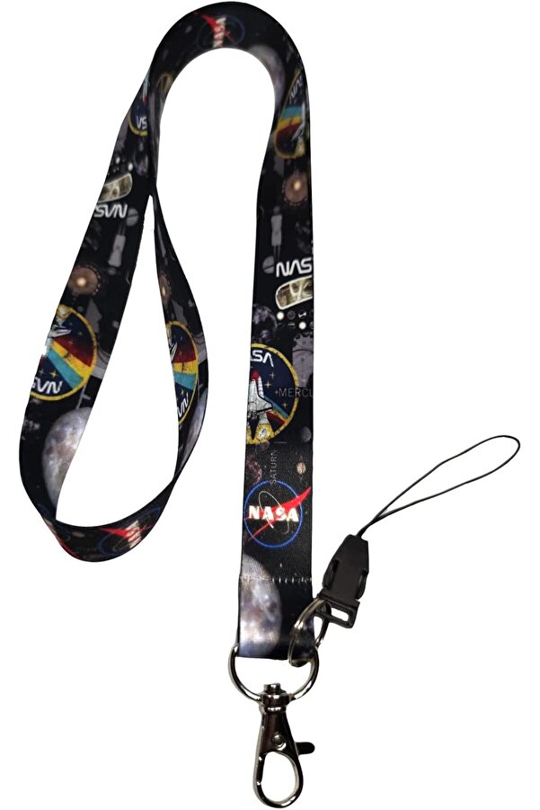 Desenli̇ Boyun İpi̇ Telefon Askısı Lanyard 1014773
